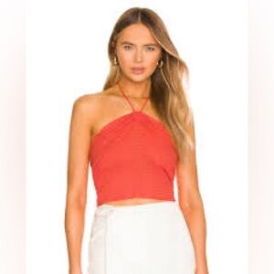 525 America Tube Top, Papaya, Size S, NWT!
